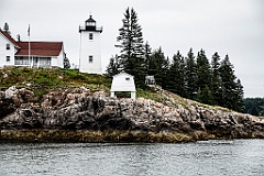 Burnt Coat Harbor Lighthouse - Gritty Look